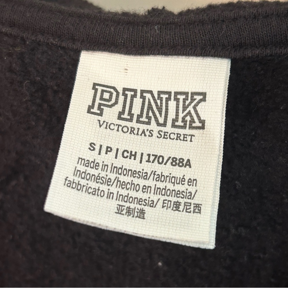 PINK EVERYDAY FLEECE ZIP-UP HOODIE FIT SIZE S - Picture 7 of 10